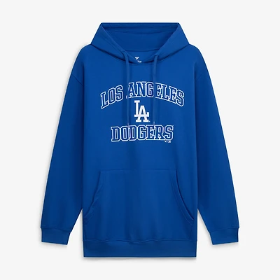 Sweat à capuche Fanatics Royal Los Angeles Dodgers pour hommes, grandes tailles, motif cœur et âme