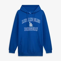 Sweat à capuche Fanatics Royal Los Angeles Dodgers pour hommes, grandes tailles, motif cœur et âme