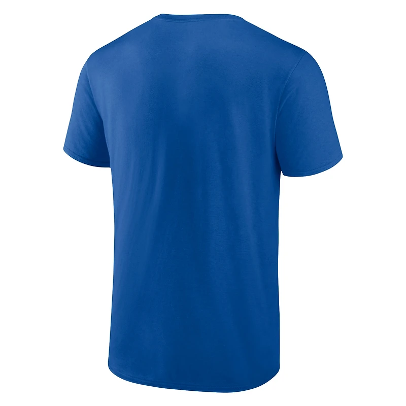 T-shirt Fanatics Royal Los Angeles Dodgers Close Victory pour hommes