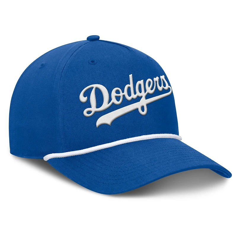 Casquette ajustable en forme de A Clubhouse Foul Ball des Los Angeles Dodgers de Fanatics Royal pour hommes