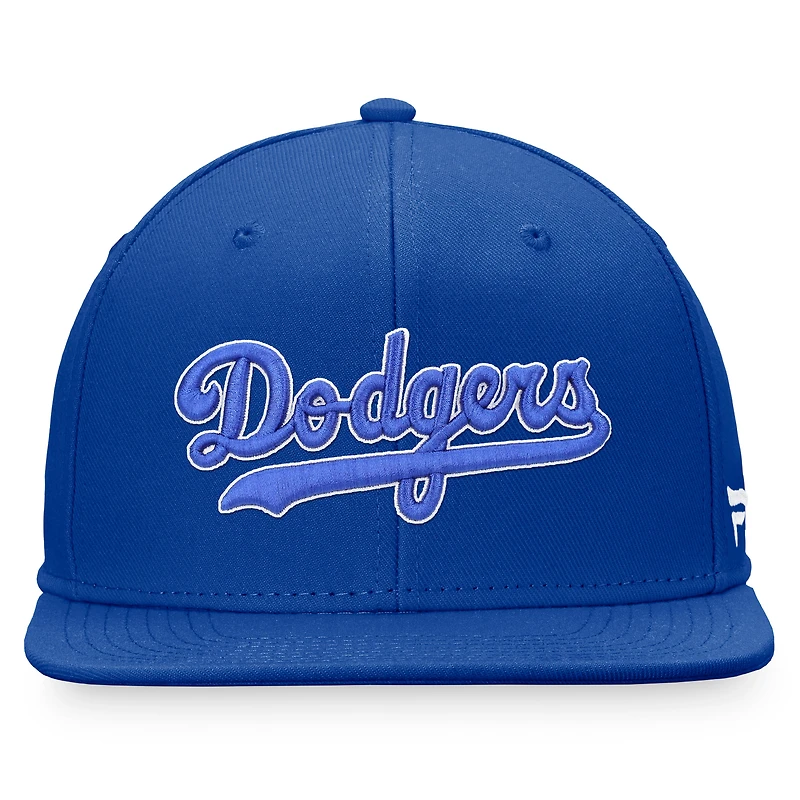 Casquette ajustée Fanatics Royal Los Angeles Dodgers Cooperstown Collection pour hommes