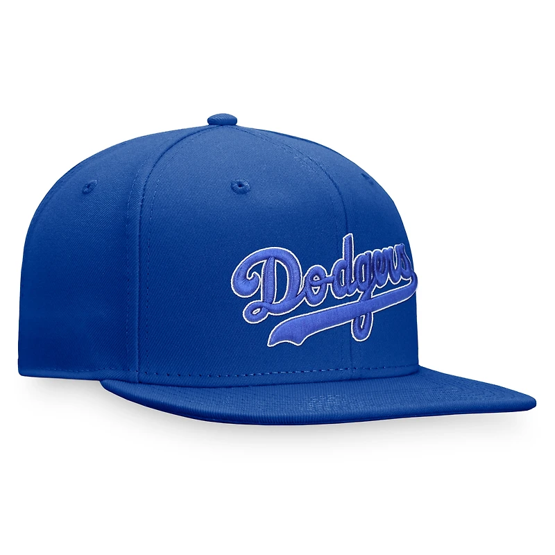 Casquette ajustée Fanatics Royal Los Angeles Dodgers Cooperstown Collection pour hommes