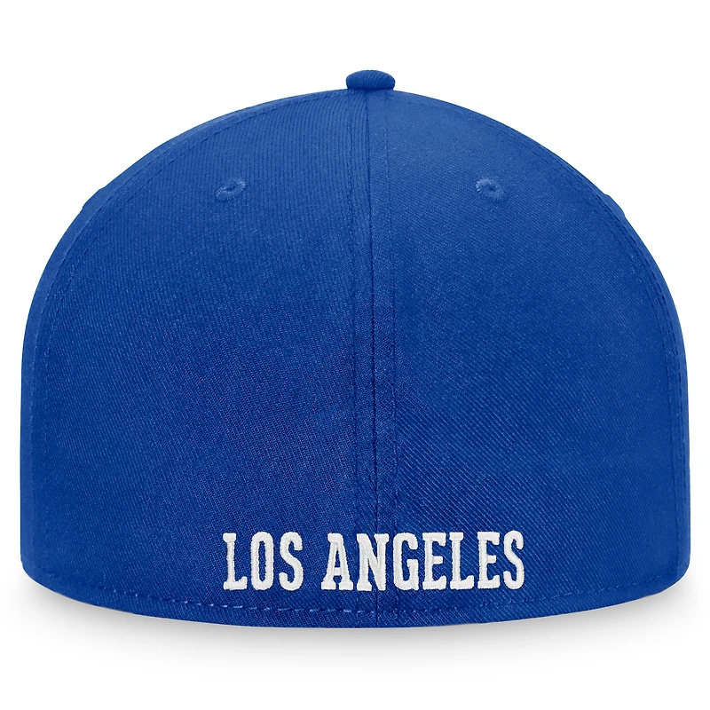 Casquette ajustée Fanatics Royal Los Angeles Dodgers Cooperstown Collection pour hommes
