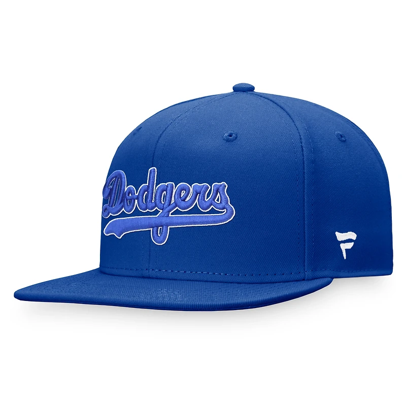 Casquette ajustée Fanatics Royal Los Angeles Dodgers Cooperstown Collection pour hommes