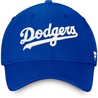 Casquette Core Flex Fanatics Royal Los Angeles Dodgers pour hommes