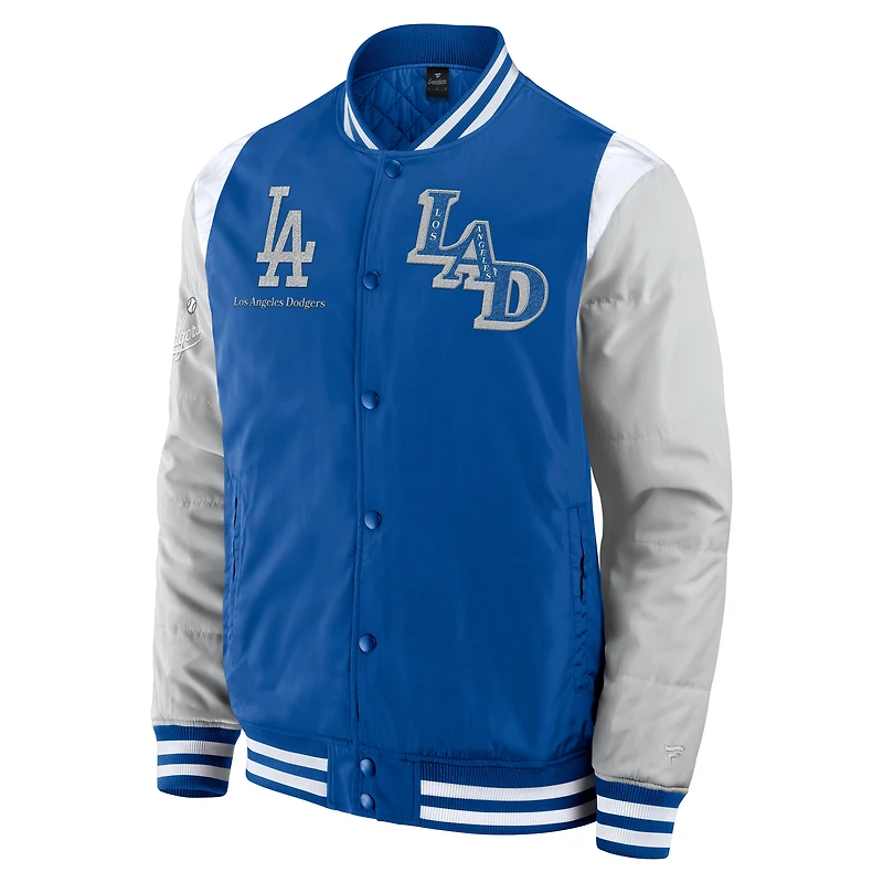 Men's Fanatics  Royal Los Angeles Dodgers Elements Elite Full-Snap Jacket