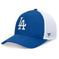 Casquette ajustable à cadre en A fondamental Fanatics Royal Los Angeles Dodgers pour hommes