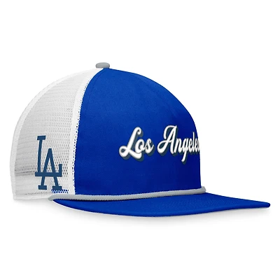 Casquette Snapback Heritage Golfer Fanatics Royal Los Angeles Dodgers pour hommes