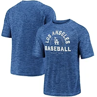 Men's Fanatics Royal Los Angeles Dodgers Line Up Primary Threat Striated T-Shirt