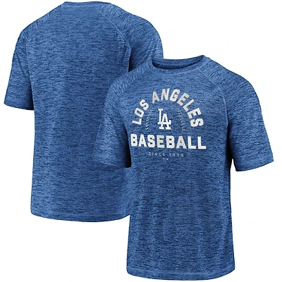T-shirt rayé Fanatics Royal Los Angeles Dodgers Line Up Primary Threat pour homme