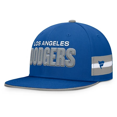 Men's Fanatics  Royal Los Angeles Dodgers Pick Off Fitted Hat
