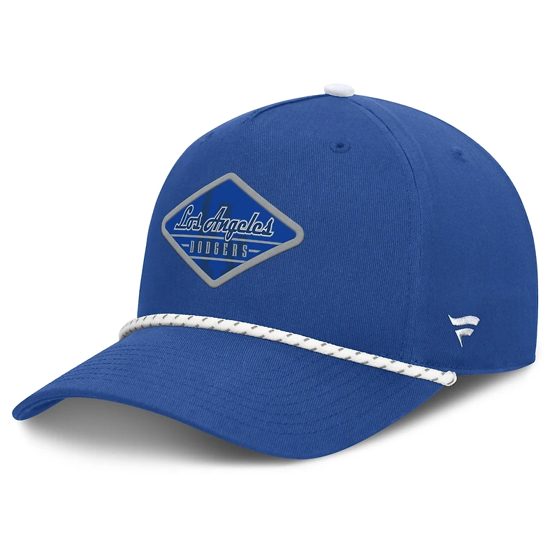 Casquette ajustable à deux coutures Fanatics Royal Los Angeles Dodgers pour homme