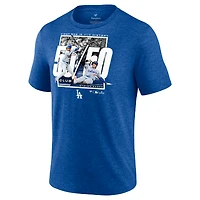 T-shirt Fanatics Shohei Ohtani Heather Royal Los Angeles Dodgers 50/50 Club pour hommes