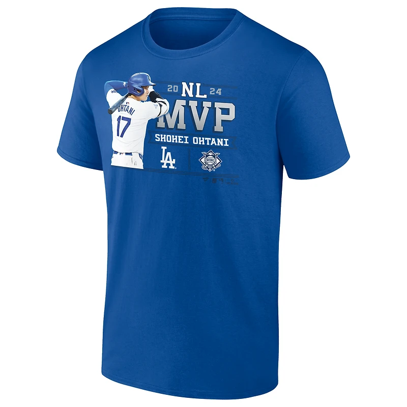Men's Fanatics Shohei Ohtani Royal Los Angeles Dodgers MVP T-Shirt