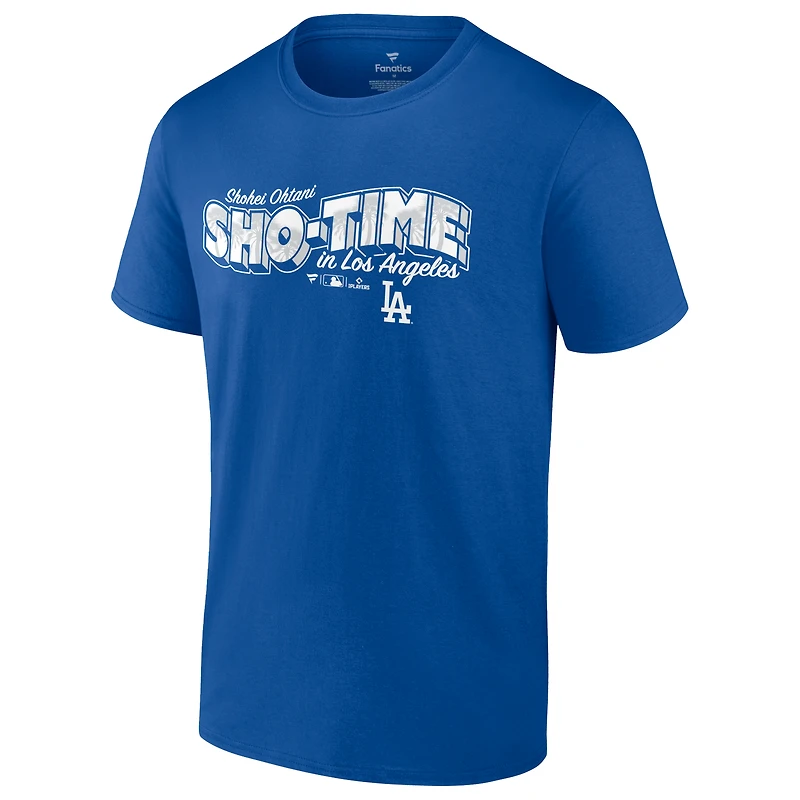 T-shirt Shohei Ohtani Royal Los Angeles Dodgers Sho-Time pour hommes