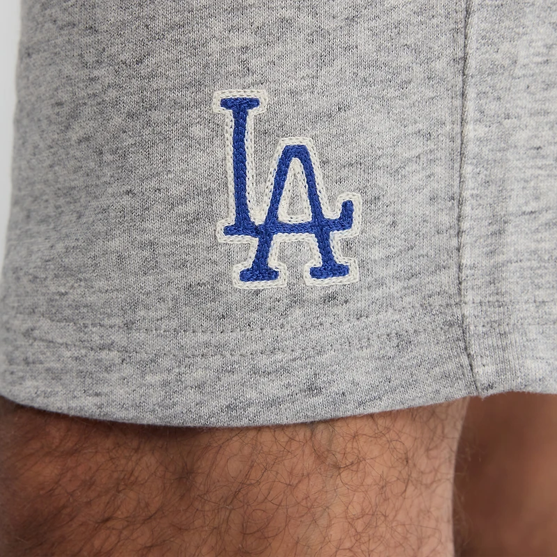 Men's Fanatics Bisque Los Angeles Dodgers Iconic Terry Warm-Up Shorts