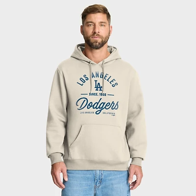 Men's Fanatics  Tan Los Angeles Dodgers Legacy Fleece Hoodie
