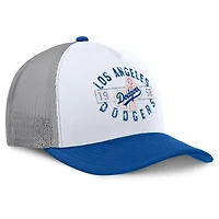 V110793 Dodgers 0F89 MLB NUT Designated A-Frame Foam Front Trucker HATMENSTR 04EE-0F89-LAD-EMB #7