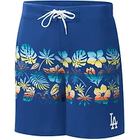 Short de bain Breeze Volley pour homme G-III Sports by Carl Banks Royal Los Angeles Dodgers