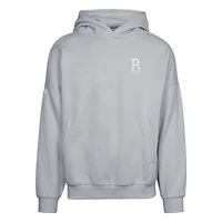 Sweat à capuche gris Los Angeles Dodgers Contact Pro Card pour homme Levelwear