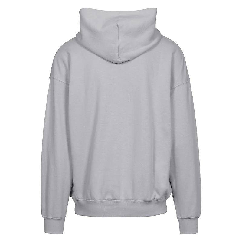 Sweat à capuche zippé surdimensionné motif camouflage numérique Uphill pour homme, gris, des Los Angeles Dodgers