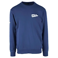 Men's Levelwear  Royal Los Angeles Dodgers Zane Rafters Pullover Sweatshirt
