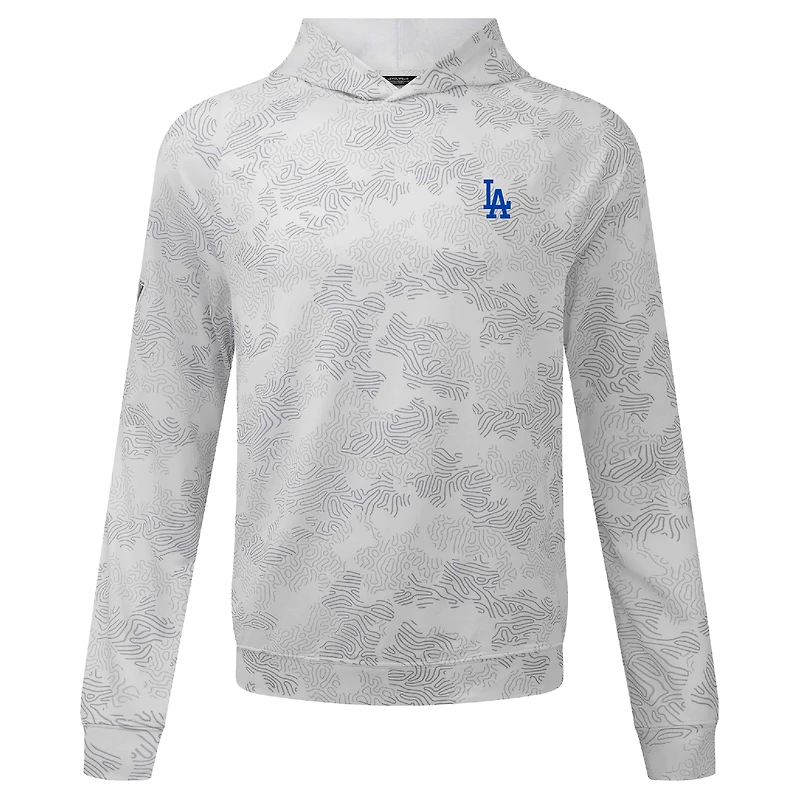 Men's Levelwear White Los Angeles Dodgers Blender Insignia 2.0 Hoodie