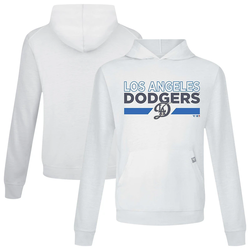 Sweat à capuche blanc pour homme Levelwear Los Angeles Dodgers City Connect Relay No Hitter