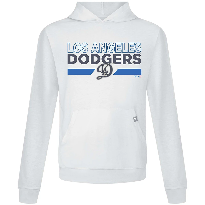 Sweat à capuche blanc pour homme Levelwear Los Angeles Dodgers City Connect Relay No Hitter