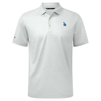 Polo System Insignia 2.0 blanc pour homme de Levelwear des Dodgers Los Angeles