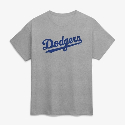 Men's Logo Athletic Royal Los Angeles Dodgers Wordmark T-Shirt