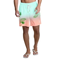 Men's Margaritaville  Mint Los Angeles Dodgers Sunset on the Beach Swim Shorts