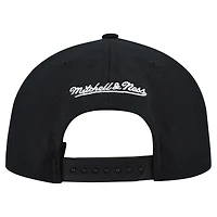 Casquette snapback basique noire Mitchell & Ness pour homme, collection Cooperstown des Dodgers de Los Angeles