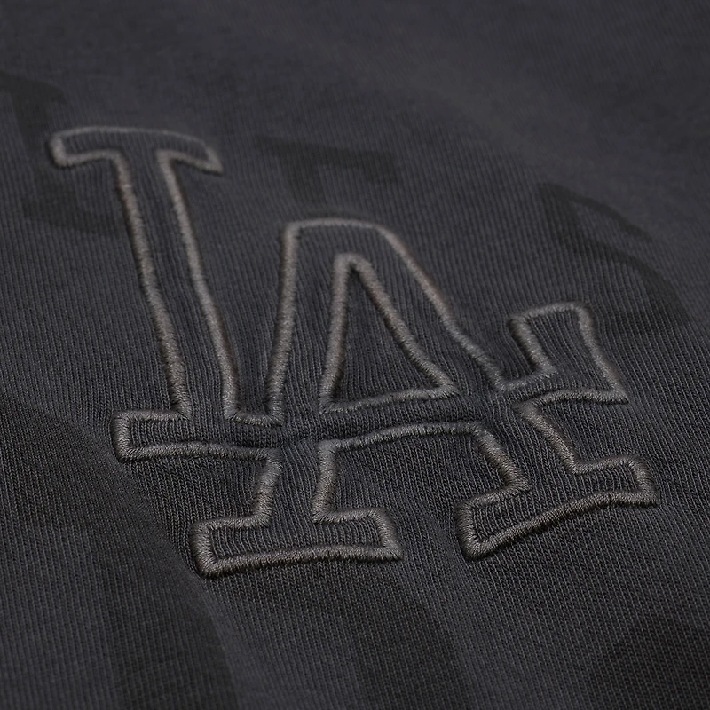 T-shirt premium Mitchell & Ness noir Los Angeles Dodgers Downtown pour homme