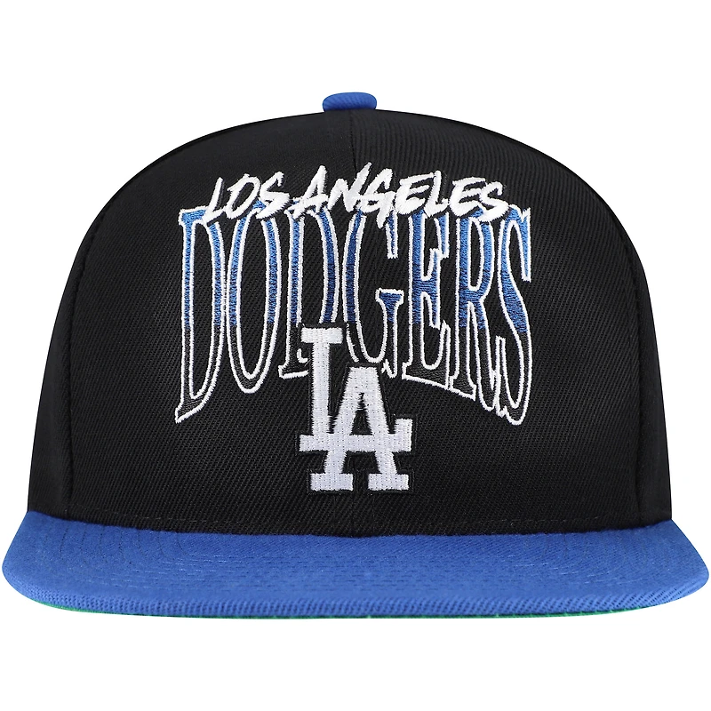 Casquette snapback Rise Up des Los Angeles Dodgers de Mitchell & Ness pour homme noire