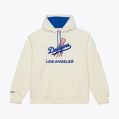 Men's Mitchell & Ness Cream Los Angeles Dodgers