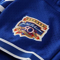 Men's Mitchell & Ness Hideo Nomo Royal Los Angeles Dodgers Big Tall Cooperstown Collection Mesh Batting Practice Jersey