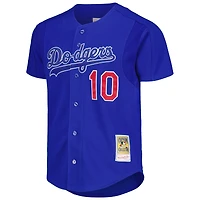 Maillot d'entraînement au bâton Mitchell & Ness Hideo Nomo Royal Los Angeles Dodgers Cooperstown Collection 2004 pour hommes