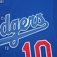 Maillot d'entraînement au bâton Mitchell & Ness Hideo Nomo Royal Los Angeles Dodgers Cooperstown Collection 2004 pour hommes