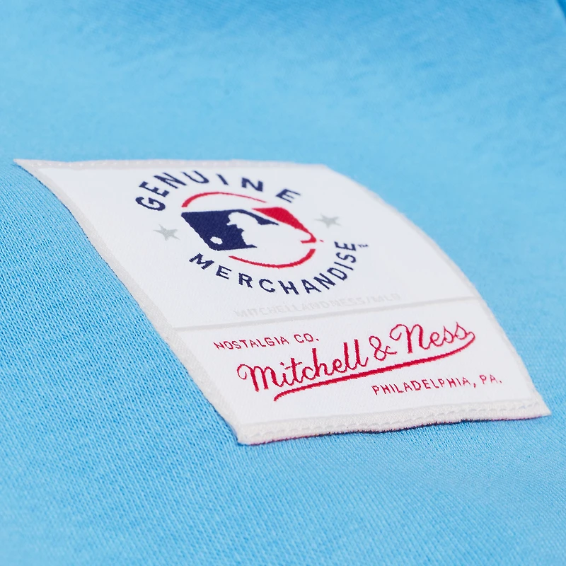 Men's Mitchell & Ness Light Blue Los Angeles Dodgers Insignia Fleece Sweatshirt