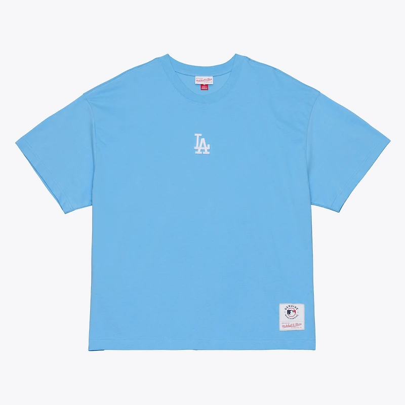 Men's Mitchell & Ness Light Blue Los Angeles Dodgers Insignia Premium T-Shirt