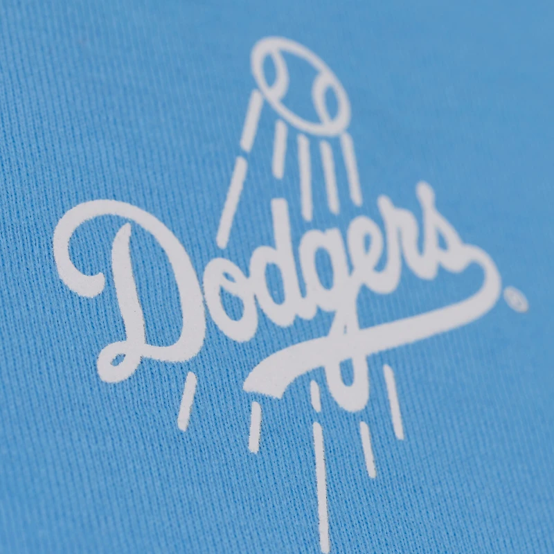 Men's Mitchell & Ness Light Blue Los Angeles Dodgers Insignia Premium T-Shirt
