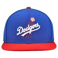 Casquette snapback basique Mitchell & Ness Royal Los Angeles Dodgers Cooperstown Collection pour homme