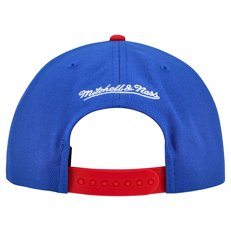 Casquette snapback basique Mitchell & Ness Royal Los Angeles Dodgers Cooperstown Collection pour homme