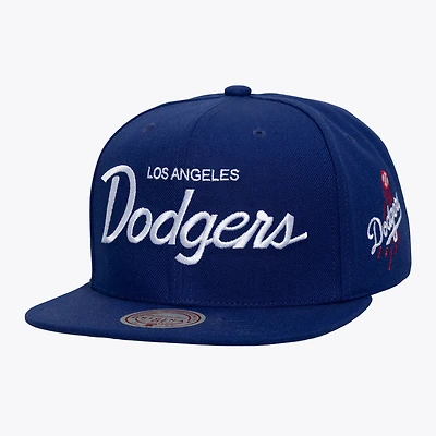 Men's Mitchell & Ness Royal Los Angeles Dodgers Head Coach OG Snapback Hat