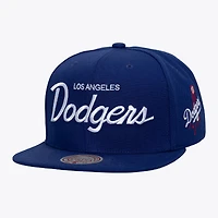 Men's Mitchell & Ness Royal Los Angeles Dodgers Head Coach OG Snapback Hat