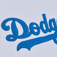 Men's Mitchell & Ness  White Los Angeles Dodgers Arctic Fleece Sweatshirt