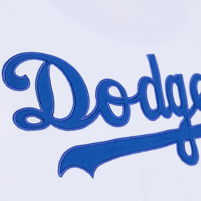 Men's Mitchell & Ness White Los Angeles Dodgers Cooperstown Collection Arctic T-Shirt