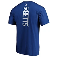 T-shirt pour homme Mookie Betts Royal, meneur de jeu des Dodgers Los Angeles