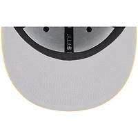 Men's New Era Black/Gold Los Angeles Dodgers 59FIFTY Fitted Hat
